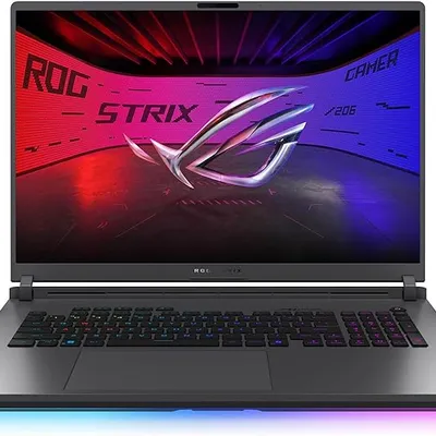 ASUS ROG Strix G18 (2025) Gaming Laptop, 18” ROG Nebula 16:10 2.5K 240Hz/3ms, NVIDIA® GeForce RTXTM 5070, Intel® CoreTM Ultra 9 275HX, 32GB DDR5-5600, 2TB PCIe Gen 4 SSD, Wi-Fi 7, Windows 11 Pro