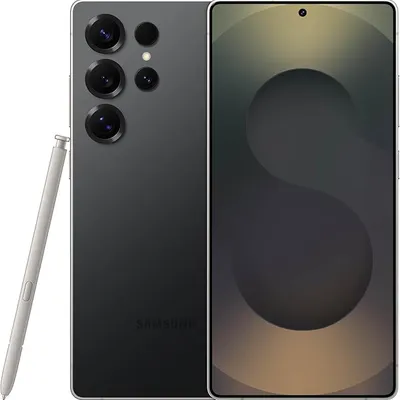 Samsung Galaxy S25 Ultra, 256GB, Titanium Black - Unlocked (Renewed)