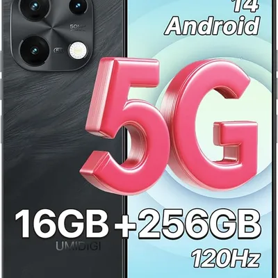 UMIDIGI Note 100 5G Smartphone, 16GB RAM + 256GB Storage