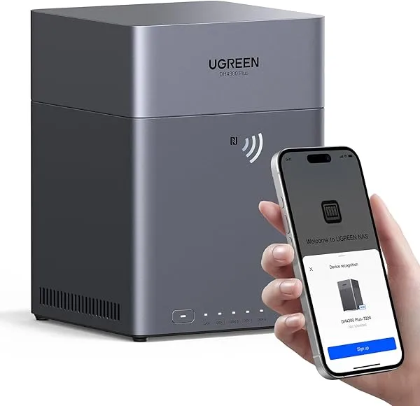 UGREEN NASync DH4300 Plus 4-Bay Desktop NAS