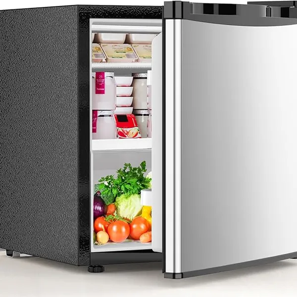 Electactic 1.6 Cu.ft Compact Mini Refrigerator with Freezer
