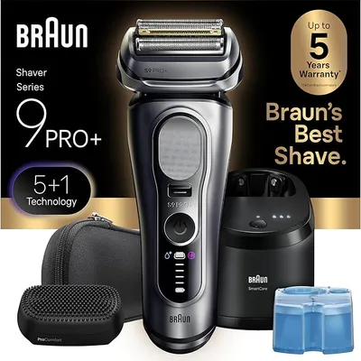 Braun Series 9 PRO+ Electric Shaver with 6-in-1 SmartCare Center