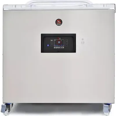 Sammic SU-810GP+ Vacuum Packing Machine, Floor Standing, (2) Sealing Bars 33" + 21", Bluetooth Enabled, Double Seal System, Sensor-Controlled Busch Pump, Stainless Steel Build
