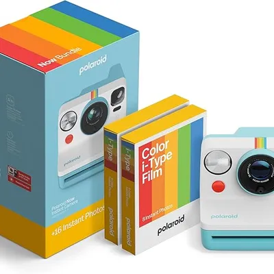 Polaroid Now 3rd Generation I-Type Instant Camera Arctic Blue
