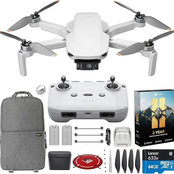 DJI Mini 4K Camera Drone Combo 3-Axis Gimbal