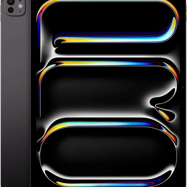 Apple iPad Pro 13-inch (M5): Ultra Retina XDR Display, 256GB, Landscape 12MP Front Camera/12MP Back Camera, LiDAR Scanner, Wi-Fi 7 with Apple N1, Face ID, All-Day Battery Life — Space Black