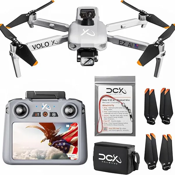 DCX Volo X EZ AI 4K Camera Drone
