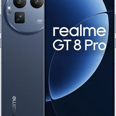 realme GT 8Pro 5G Smartphone 16+512GB, Blue, 6.72 inch Screen, 144Hz Display, 120W SuperVOOC, 7000mAh Battery, 32MP+250MP Camera, Qualcomm Snapdragon 8 Elite Gen 5, IP69