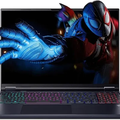 acer Predator Helios Neo 16S AI Gaming Laptop 16" 2560x1600 OLED 240Hz (100% DCI-P3) Intel 24-core Ultra 9 275HX 32GB DDR5 1TB SSD GeForce RTX 5070 Ti GDDR7 DLSS4 (Up to 992 AI Tops) Win11 ICP Hub