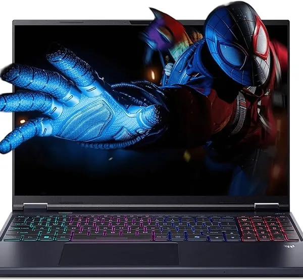 acer Predator Helios Neo 16S AI Gaming Laptop 16" 2560x1600 OLED 240Hz (100% DCI-P3) Intel 24-core Ultra 9 275HX 32GB DDR5 1TB SSD GeForce RTX 5070 Ti GDDR7 DLSS4 (Up to 992 AI Tops) Win11 ICP Hub