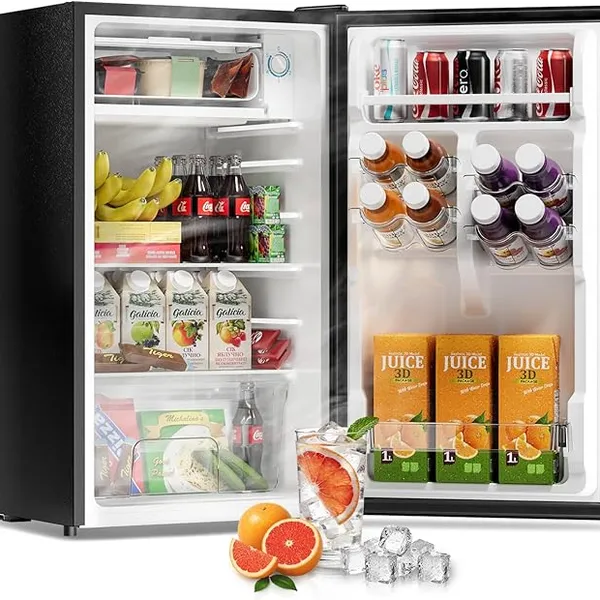 Frostorm 3.2 Cu Ft Mini Fridge with Freezer
