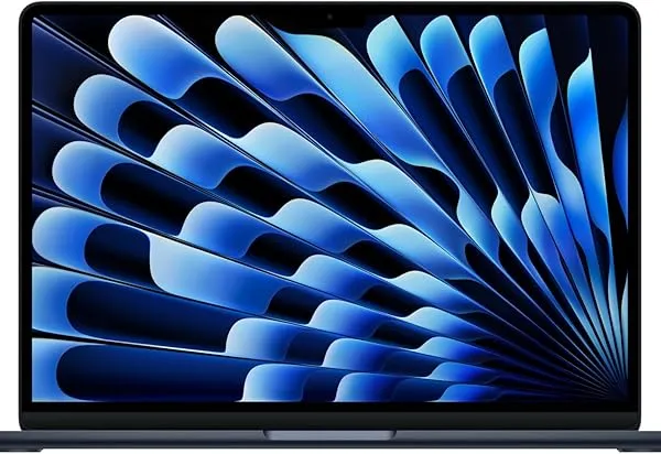 Apple 2026 MacBook Air 13-inch Laptop with M5 chip: Built for AI, 13.6-inch Liquid Retina Display, 16GB Unified Memory, 512GB SSD, 12MP Center Stage Camera, Touch ID, Wi-Fi 7; Midnight